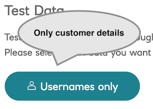 Customer data